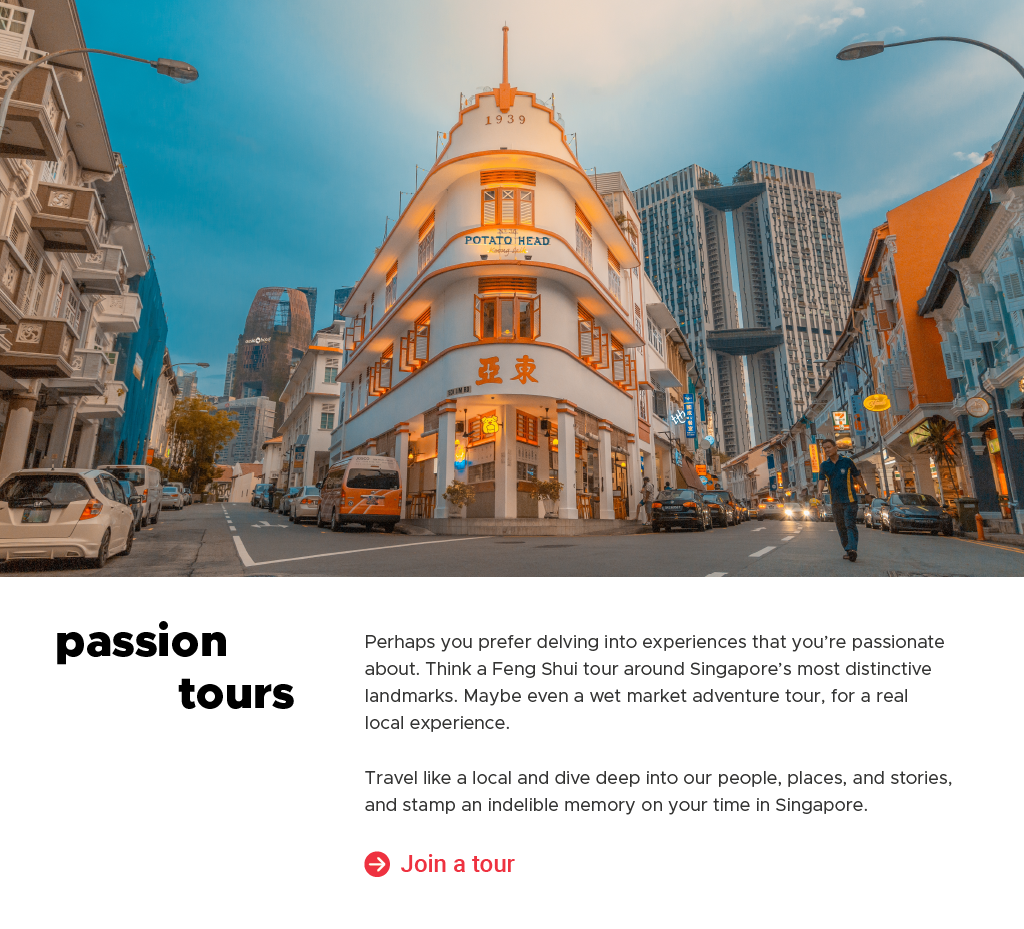 Tours in Singapore